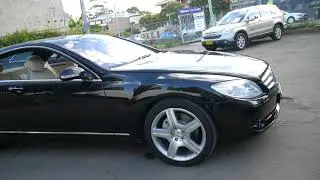 2007 Mercedes Benz CL500 Coupe in black