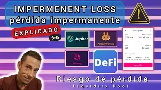 Qu&eacute; es la p&eacute;rdida impermanente en DeFi - IMPERMANENT LOSS Explicado en Liquidity Pool