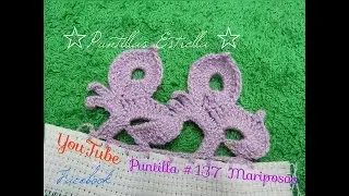 puntilla #137 Mariposas 🦋🦋