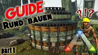 ARK Guide Rundes Haus bauen | Kreis [Tutorial/Deutsch] Gacha & Owl Farm!