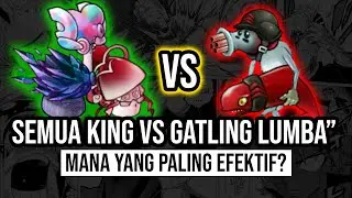 Uji Kekuatan Semua King vs Zombie Gatling Cherry Lumba-Lumba di Plants vs Zombie Fusion