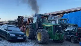Cold start John Deere 8410