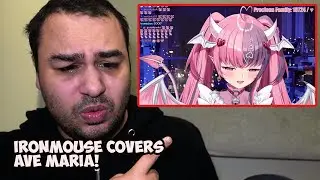 Новая поклонница Ironmouse отреагировала на Ave Maria (Operatic Mouse)