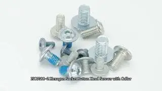 Flybear Fastener, ISO7380-2 Hexagon Socket Button Head Screws with Collar