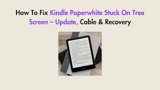 How To Fix Kindle Paperwhite Stuck On Tree Screen &ndash; Update, Cable & Recovery