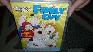 Nostalgamer Unboxing Family Guy Season One On DVD UK