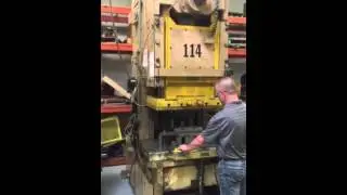 S&G Press Stock # 2337 - 110 ton Niagara E-110