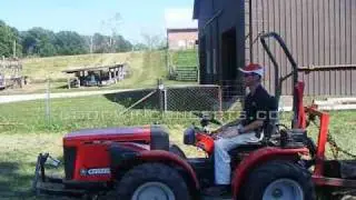 Antonio Carraro Tractor - Reversing the Operator Station