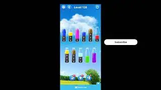 Water Sort - Color Puzzle Game Level 120 | Water Sort Puz Level 120