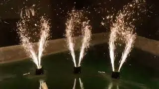 1300W double-head Rotation Fireworks Machine Cold Spark Machine