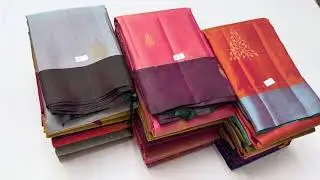 Latest contrast border soft silk sarees | below 5000/- | free shipping | Varnaa Sirumugai