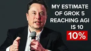 Elon Musk's Grok 5 AGI Prediction: 10% Chance of Human-Level AI by 2025 | Full Analysis