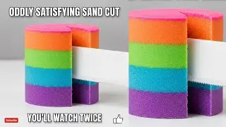 Oddly Satisfying Sand Cut You’ll Watch Twice