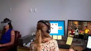 Excerpt of a session from Virtual Reality Cue Exposure therapy for Addictions
