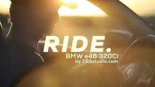 Ride | BMW e46 320Ci | B-Roll Video by ZBSstudio.be