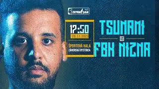 Tsunami Záhorská Bystrica vs. FBK Nižná - extraliga muži 11. kolo