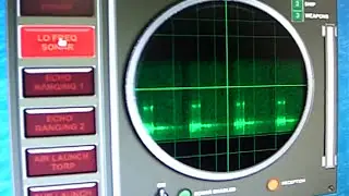 Sonar & underwater sounds of  Whales, Submarines, Torpedo launch - Moffett Field Museum -1