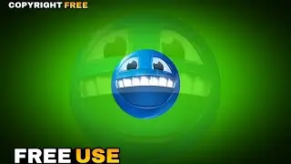 Green Screen Blue Emoji With Smile And His Teeth's | Navi tv