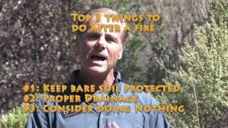 Assessing Fire Damaged Landscapes