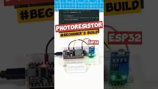 ESP32 Photoresistor Project#arduino #electronics #engineering #arduinoproject #esp32
