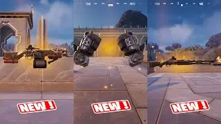 Fortnite All New Season 3 Mythic Weapons Gameplay ( Crossbow & Fists & Shotgun)