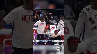 Kevin Durant makes Gafford do the splits! Nasty Crossover #shorts #nba