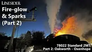 Fire-glow & Sparks: Behind Steam at Dusk (Part 2)