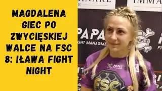Magdalena Giec: &bdquo;Czułam się pewniej w klatce i dobrze się bawiłam&rdquo;