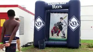 Tampa Bay Rays congratulate graduates of Be Water Smart from the Start water safety program