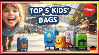 TOP 5 Best Kids Luggage Germany 2026 | Must-Have Travel Gear For Kids!