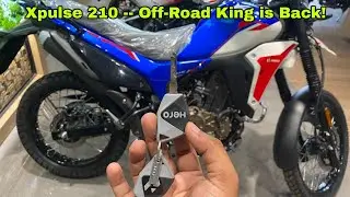 Hero Xpulse 210 2025 Review | New Off-Road Beast 🔥 Mileage, Features, Top Speed | Worth Buying?