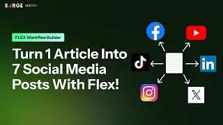Repurpose 1 Article Into 7 Social Media Posts With Flex &ndash; Share Your Content With The World 🔥
