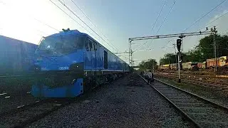 Shocking High Speed Pass WAG 12 Locomotive Maal Gaadi India's Most Powerful Locomotive