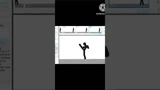 kick+push+backdash #animation #stickfigure #stickfigureanimation #combo #turtorial