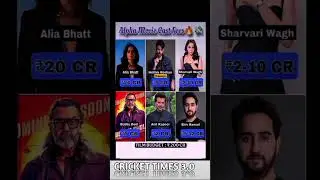 Alpha movie cast fees? 🔥#alpha  #aliabhatt #hrithikroshan #sharvariwagh #bobbydeol #actorsalary