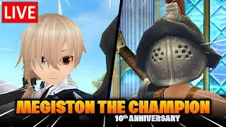 NEW BOSS Megiston the Champion (10th Anniversary Version) Gameplay - Toram Online Update Stream