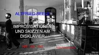 Altfried Beele (1934-2017), Kirchenmusiker/Komp., Improvisationen / Skizzen am Disklavier (152-153)