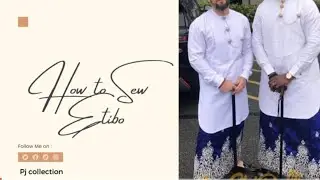 How to cut Etibo with single stud and cufflinks sleeve