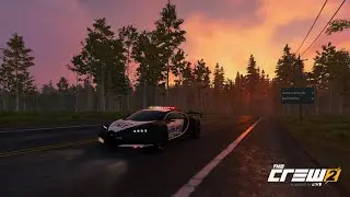 The Crew 2 - Essais et Customs - HC - Bugatti Chiron Interception Unit