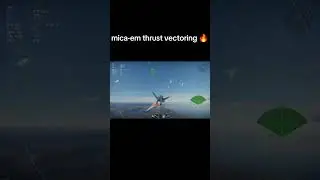 Mica-em thrust vectoring #warthunder #fyp #warthunderclip #mica #mirage #rafale #jets #viral