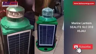Marine Lantern Sealite SLC 310 warna hijau, untuk pemesanan WA: 0896-2049-5107