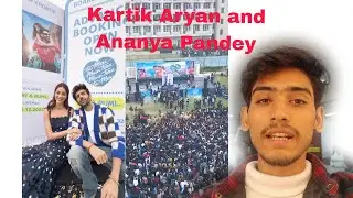 Kartik Aryan and Ananya Pandey in the university 🤔