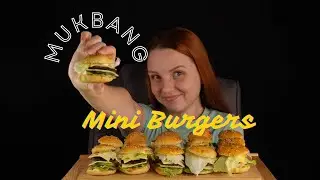 Micro d&eacute;lices&nbsp;: mukbang mini burger🍔 bouch&eacute;es ASMR