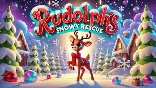 Rudolph's Snowy Rescue | Children's Read Aloud Christmas Story in English