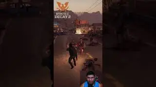 &iexcl;Dos hordas, un cuchillo... y cero miedo! 🔪🧟&zwj;♂️ #stateofdecay2 #supervivencia