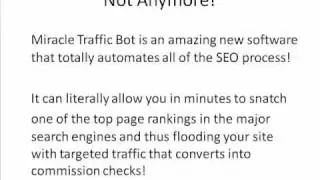 Miracle Traffic Bot Review & Bonus