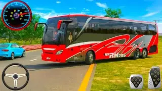 New Bus Simulator 2025: Hardcore Track Offroad Bus Driving - Bus Game Android Gameplay