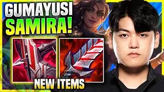 GUMAYUSI PICKS SAMIRA WITH NEW ITEM IMMORTAL SHIELDBOW! - T1 Gumayusi Plays Samira ADC vs Yasuo!