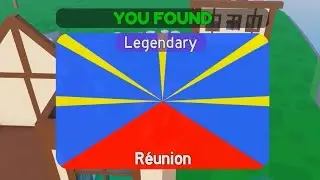 How to get REUNION Flag in FIND THE FLAGS Roblox