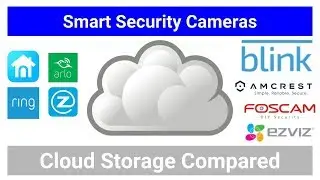 Smart Security Cameras- Cloud Storage Comparison